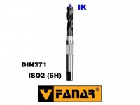 Maschinengewindebohrer M8 HSSE-PMS ISO2 (6HX) DIN371 Spiral ( 15°), FANAR