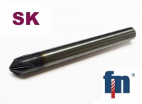 SK Fräser re. 6,0 mm 4 Pl. für Kantenbruch 60° AlTiN , Typ N , ZPS