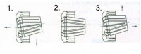 Spannzangenfutter ISO40 x ER11 DIN69871 mit einem Satz von 7 Spannzangen, L = 100mm