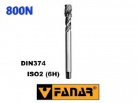 Maschinengewindebohrer M10x1,0 ,HSSE ISO2 (6H) DIN374 Spiral ( 40°), FANAR