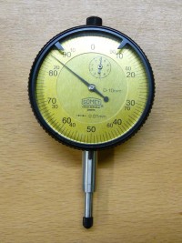 Messuhranzeiger - Meißellineal 60/10 mm, SOMET