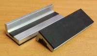 Einlagen der Backen für Schraubstock YORK 150 mm - Gummi mit magnetischem Band