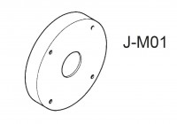 Magnetische Basis für Lampe VHL-20F und VHL-20FT , J-M01