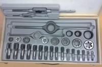 Satz manuelle Obstgarten-Rohrhähne und Gewindeösen G 1/8"- G 1", HSS, CZTOOL