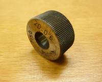 Zudeckerrolle re. 20 mm gerade 0,6 , ČSN 227150